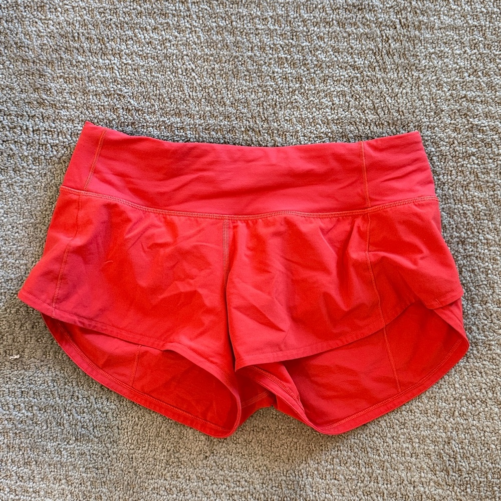 Lululemon Speed Up shorts
